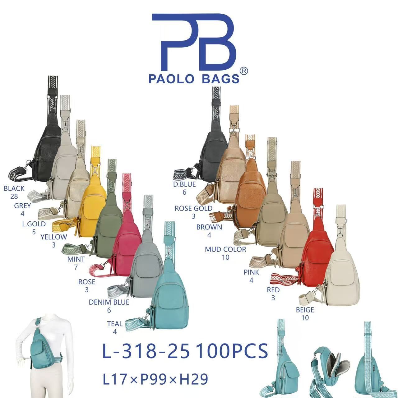 Huada Import-Export GmbH -DOB, Taschen, Schuhe, Accessoires