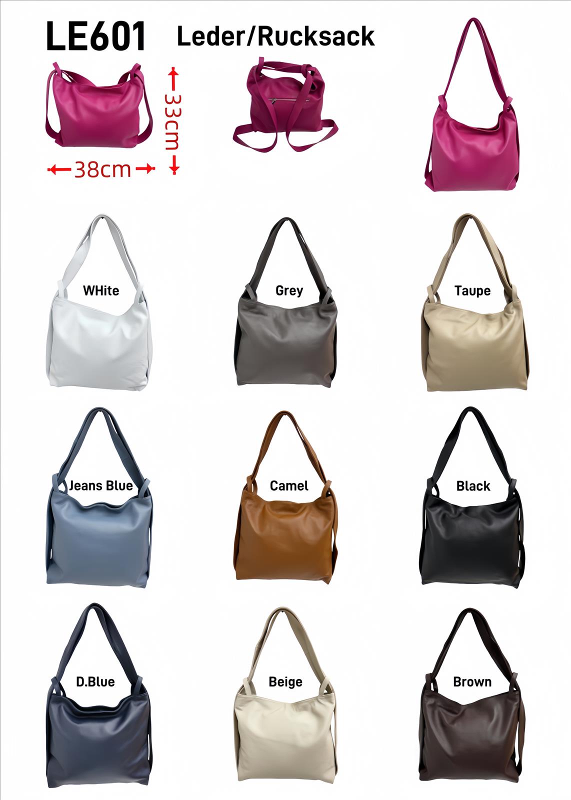 gloria fashion gmbh - Großhandel Taschen, Echtleder, Kunstleder - Dreieich