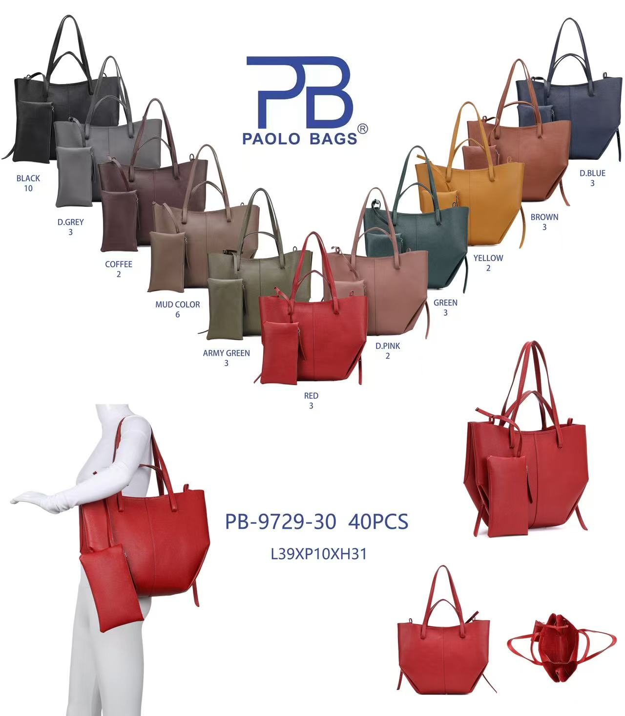 Huada Import-Export GmbH -DOB, Taschen, Schuhe, Accessoires