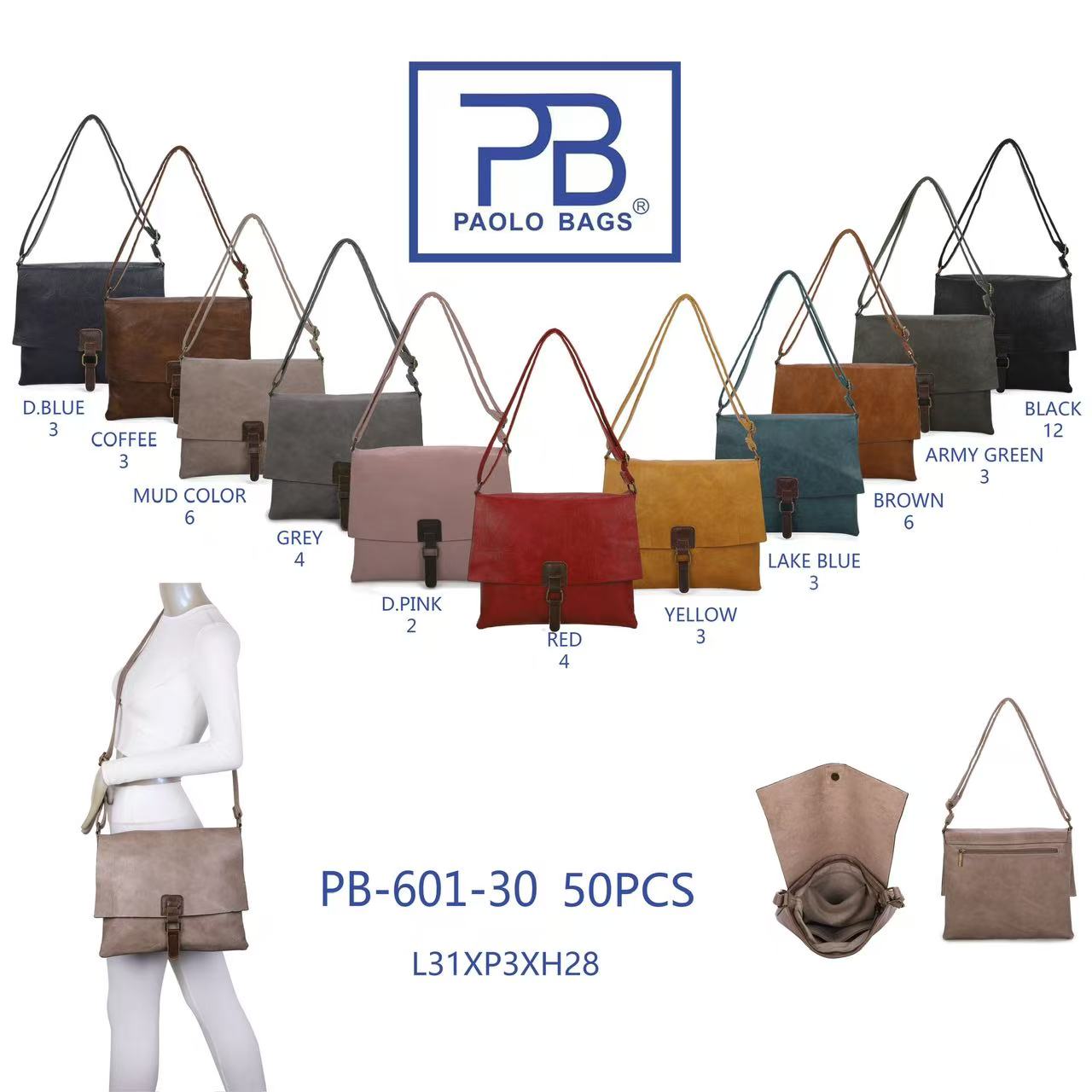 Huada Import-Export GmbH -DOB, Taschen, Schuhe, Accessoires
