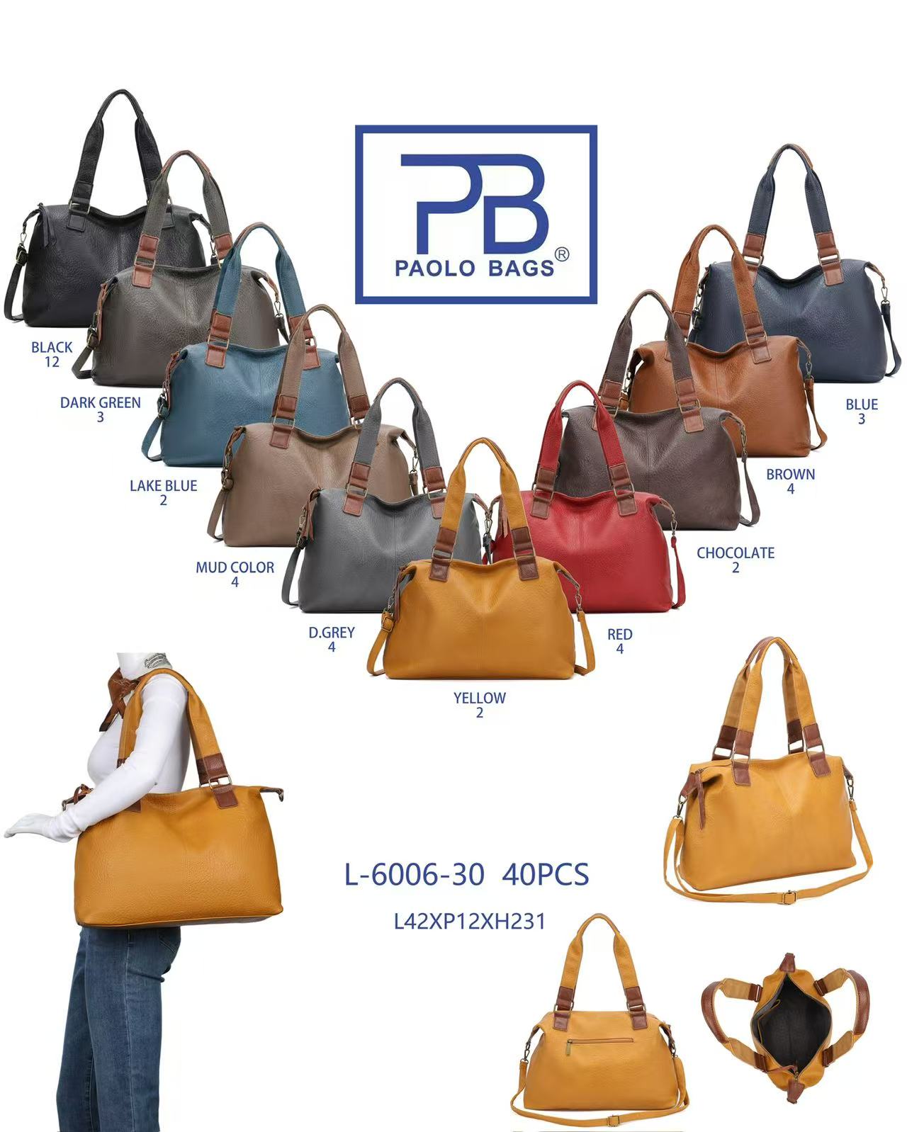 Huada Import-Export GmbH -DOB, Taschen, Schuhe, Accessoires