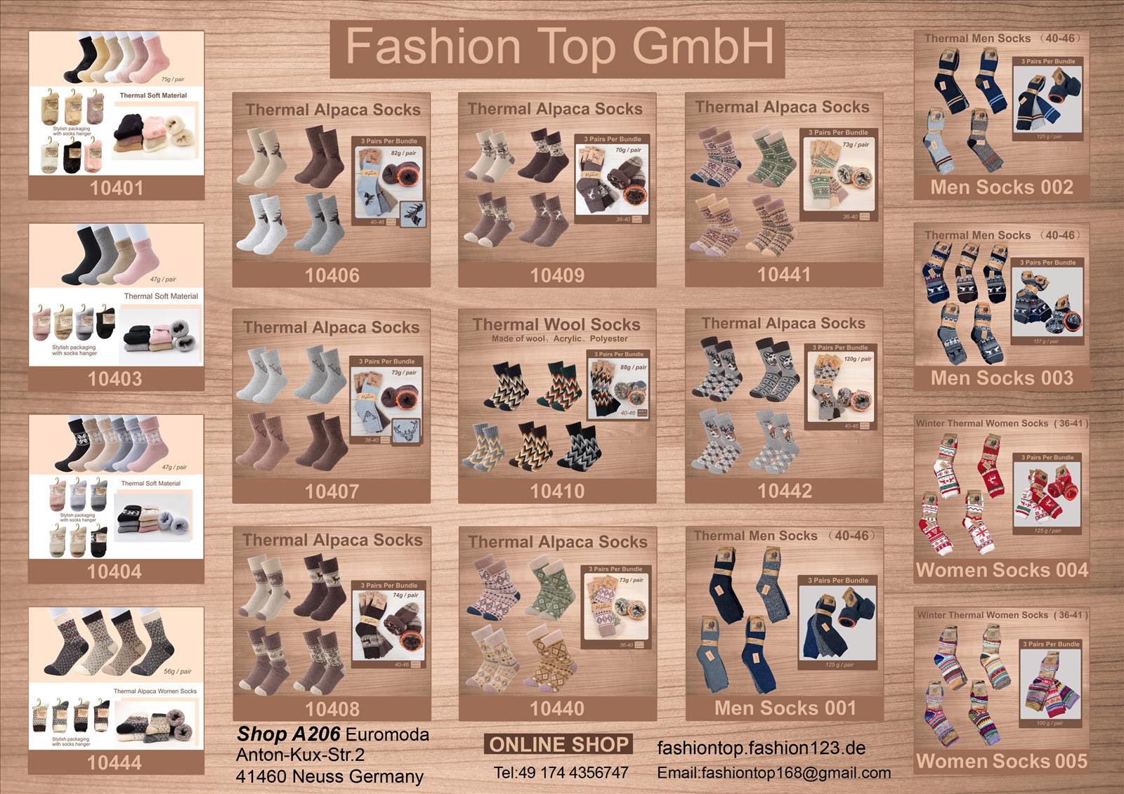 Fashion Top GmbH - kosmetische Werkzeuge, Nagelprodukte, Haaraccessoires, Modeaccessoires